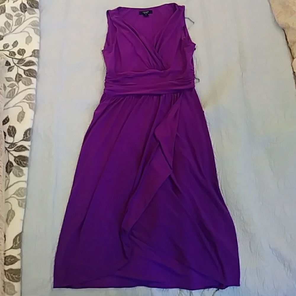 Purple dress